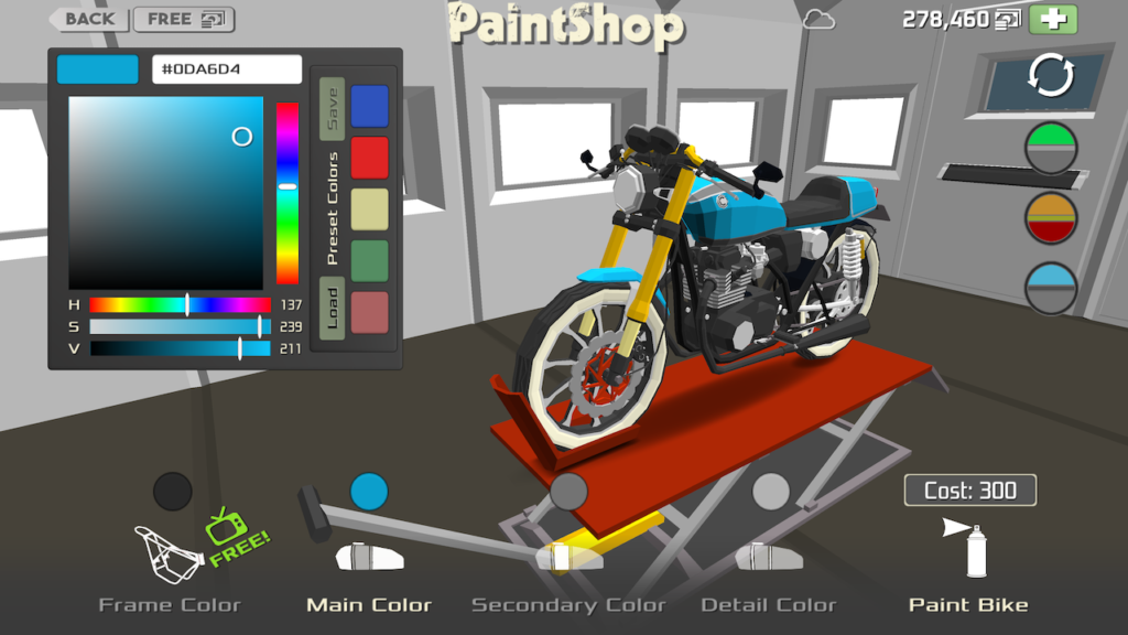 860 Collections Bike Modification Game  HD